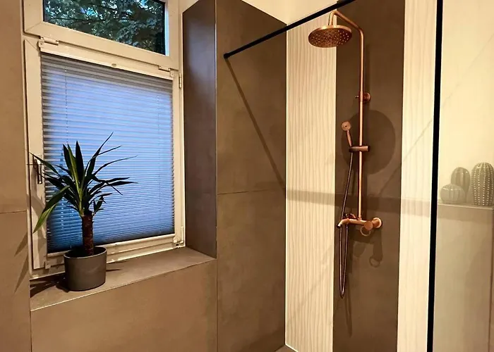 Soul-apartment Terrasse Privat-parkplatz Boxspringbett 55zoll Tv Wlan Apartman *